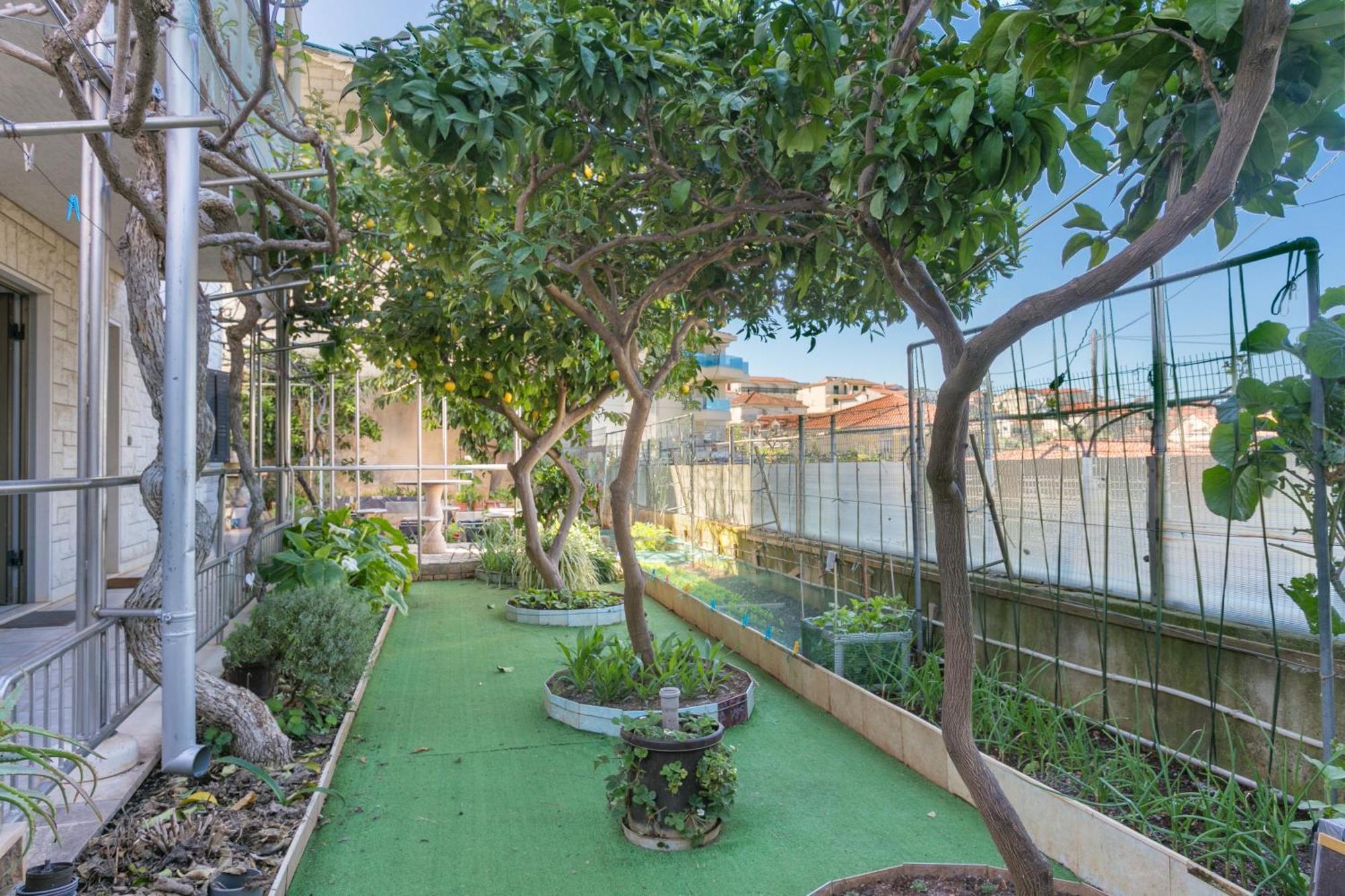 Seaside Apartments With A Swimming Pool Okrug Gornji, Ciovo - 11374 โตรกีร์ ภายนอก รูปภาพ